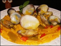 Fideos con Almejas Receta Para Semana Santa