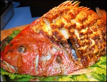 Huachinango a la Mexicana Hidrocálido 