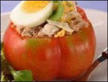 Jitomates Rellenos de Atún Receta Para Semana Santa