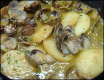 Papas con Almejas Gratinadas Receta Para Semana Santa 