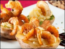 Papas con Camarones Receta para esta Semana Santa
