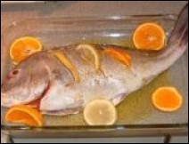 Pescado a la Naranja para Cuaresma 