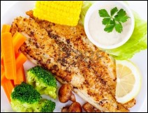 Pescado a la Parrilla con Vegetales – Receta Saludable