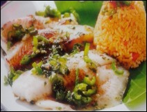 Pescado al Ajo de la Costa del Pacífico 
