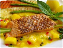 Pescado con Mango a la Chilapeña Receta para Cuaresma
