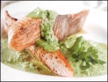 Salmón en Salsa Verde Receta para Navidad