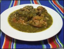 Tacos de Bistec en Salsa Verde 