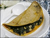 Tacos de Canasta de Cuitlacoche con Papas 