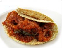 Tacos de Chicharrón 