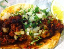 Tacos de Chorizo 