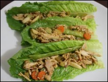 Tacos de Lechuga con Pollo 
