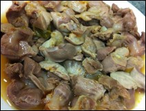 Tacos de Mollejas en Salsa Verde 
