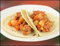 Tacos de Picadillo Verde Receta 