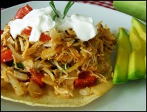 Tacos de Pollo con Pimiento