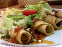 Tacos Dorados de Cazón 
