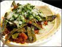 Tacos Dorados de Chorizo con Nopales - Receta de Guadalajara