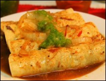 Tacos Envueltos al Estilo Poblano 