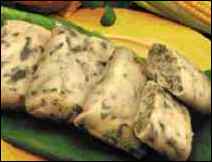 Tamales Chiapanecos de Chipilín con Camarón
