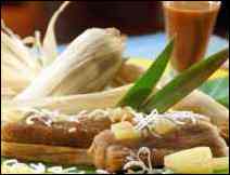 Tamales con Frijoles