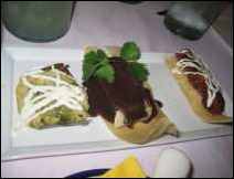 Tamales con Mole