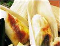 Tamales de Rajas con Queso