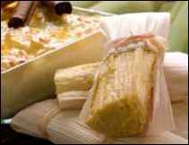 Tamales Michoacanos de Elote y Miel