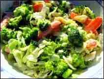 Brócoli en ensalada – Receta Vegetariana