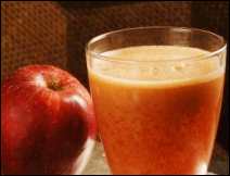 Coctel de Manzana con Almendras- Bebida Mexicana