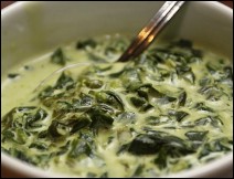Espinacas a la Crema Receta Para Semana Santa